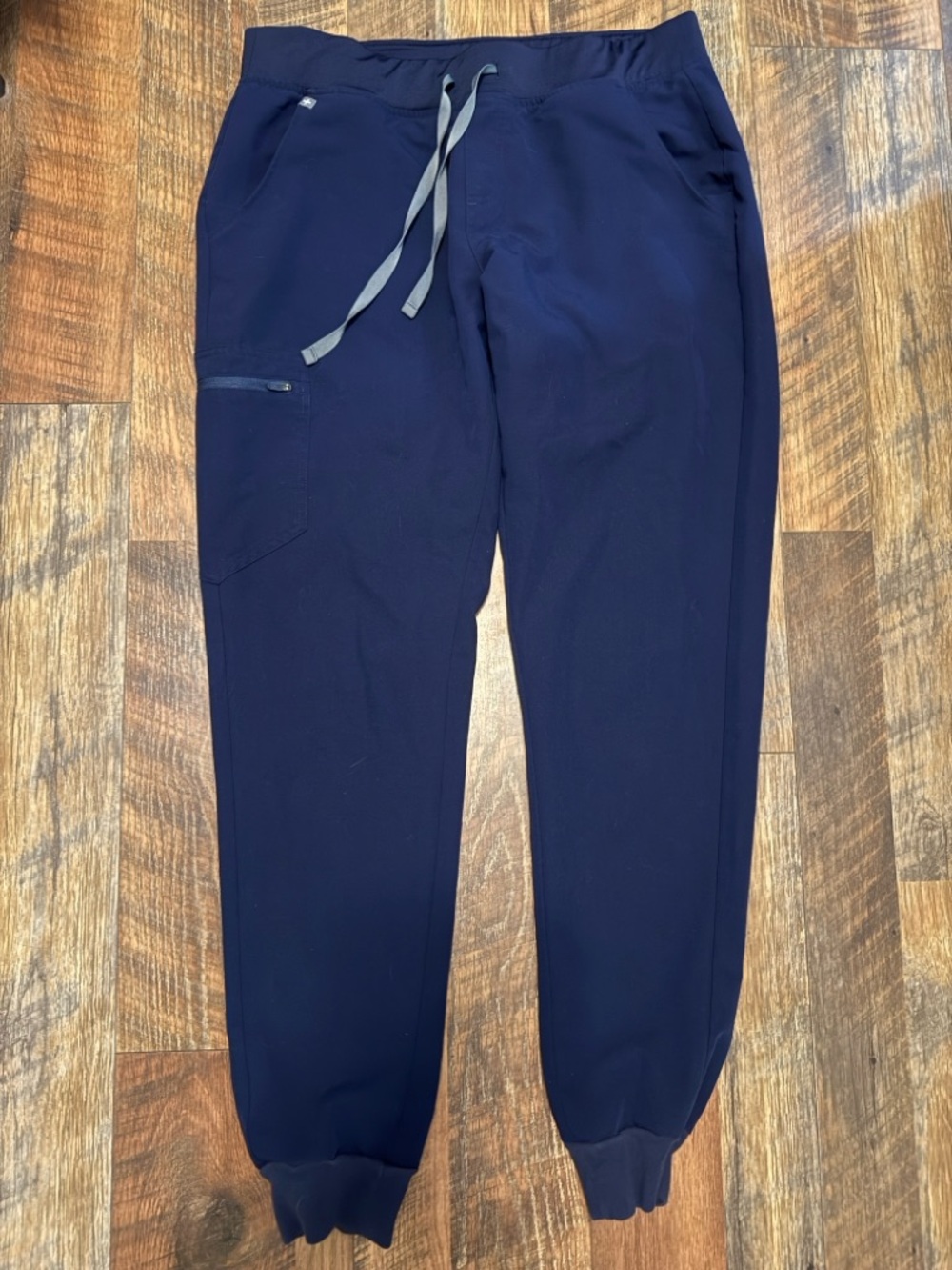 FIGS Zamora 2.0 Jogger Scrub Pants Navy size Large Tall L/T